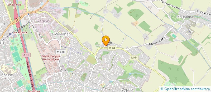 localisation de l'entreprise VSD CONSEIL  BALMA