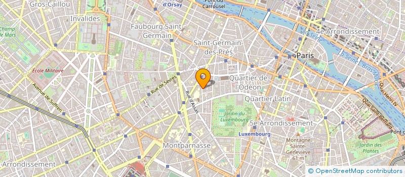 localisation de l'entreprise VSD PARTENAIRES à PARIS
