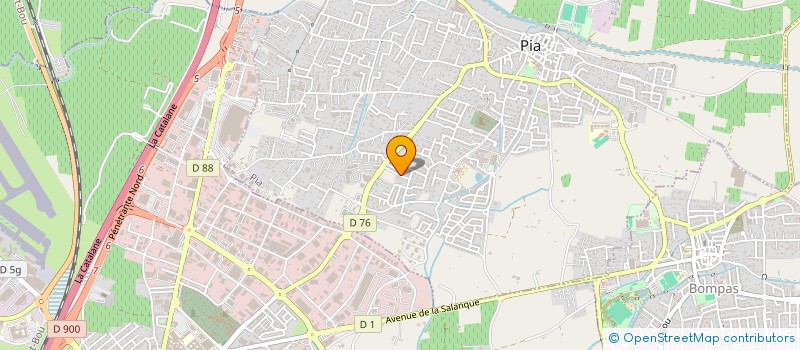 localisation de l'entreprise VSD TRANSPORT  PIA