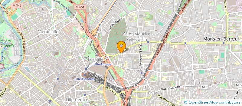 localisation de l'entreprise VSF à LILLE