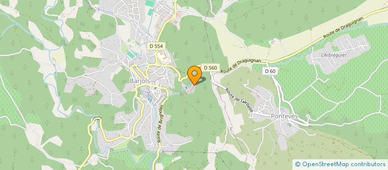 localisation de l'entreprise VSF DISTRIBUTION à BARJOLS