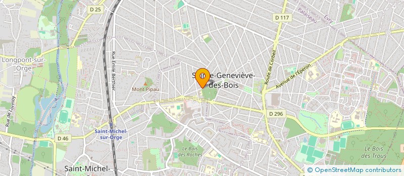 localisation de l'entreprise VSG  SAINTE-GENEVIEVE-DES-BOIS
