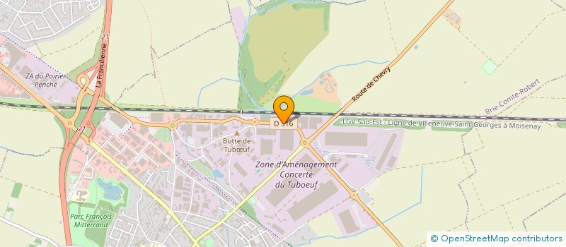 localisation de l'entreprise VSG INVEST  BRIE-COMTE-ROBERT