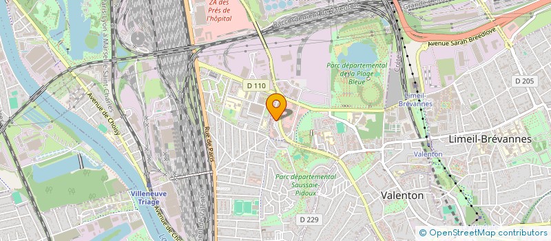 localisation de l'entreprise VSGK à VALENTON