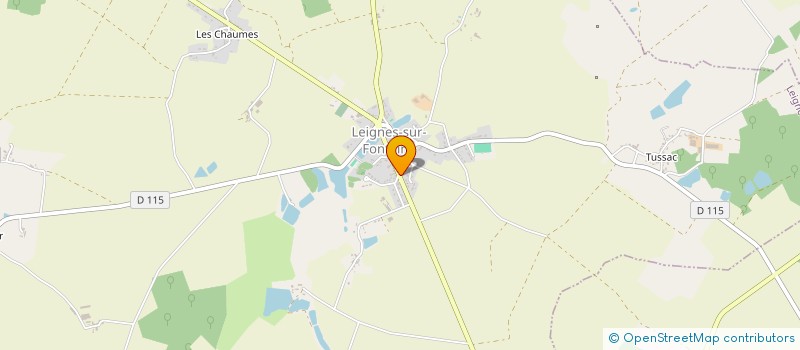 localisation de l'entreprise VSGP  LEIGNES-SUR-FONTAINE