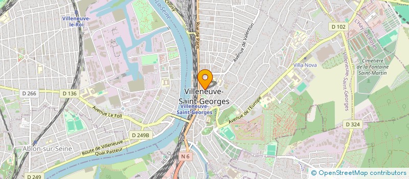 localisation de l'entreprise VSGPHONE à VILLENEUVE-SAINT-GEORGES