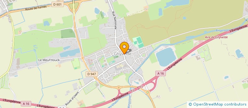 localisation de l'entreprise VSL AU DAMIER  GHYVELDE