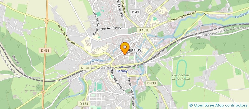 localisation de l'entreprise VSL CONSULTING  BERNAY