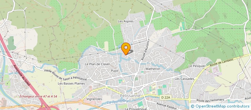 localisation de l'entreprise VSM à PELISSANNE