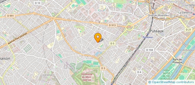 localisation de l'entreprise VSM  NANTERRE