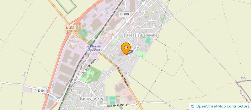 localisation de l'entreprise VSM INDUSTRIE  LE PLESSIS-BELLEVILLE