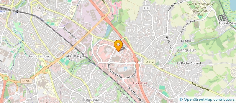 localisation de l'entreprise VSM LANGUEUX  LANGUEUX