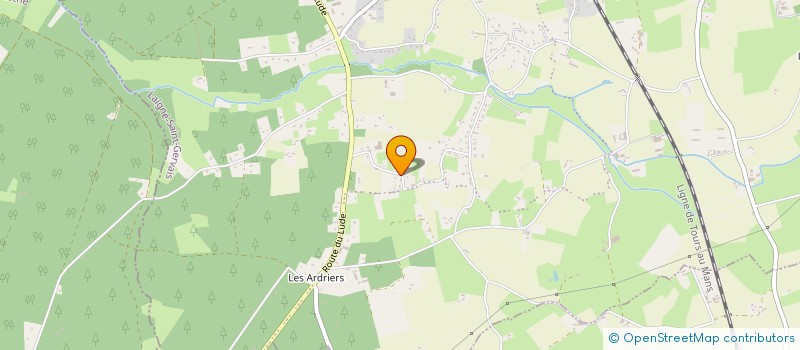 localisation de l'entreprise VSM SARTHE  SAINT GERVAIS EN BELIN