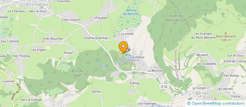 localisation de l'entreprise VSMB PARTNERS  SAINT-PAUL-EN-CHABLAIS