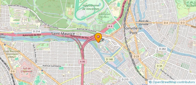 localisation de l'entreprise VSMTM DEVELOPMENT à SAINT-MAURICE