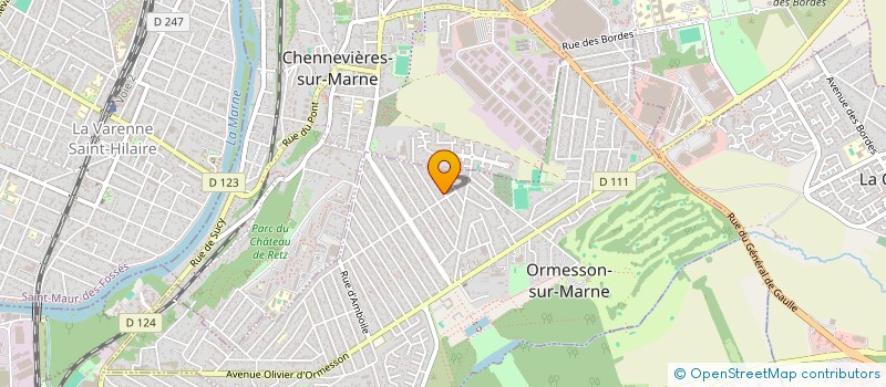 localisation de l'entreprise VSO  ORMESSON-SUR-MARNE