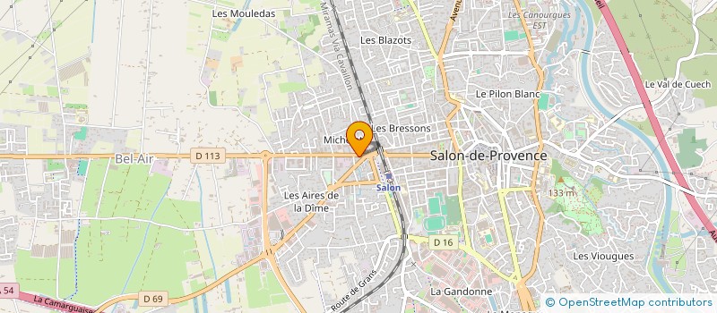 localisation de l'entreprise VSONE CBD  SALON-DE-PROVENCE
