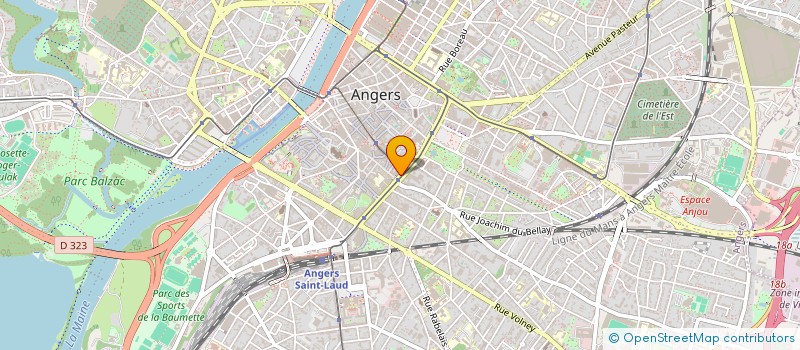 localisation de l'entreprise VSOP MUSIC RECORDS  ANGERS