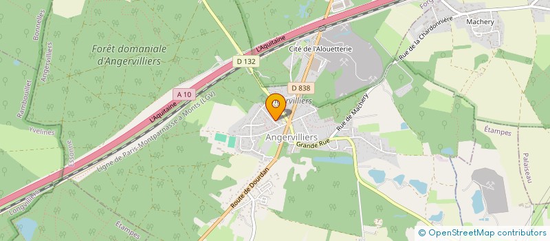 localisation de l'entreprise VSP'EASY  ANGERVILLIERS