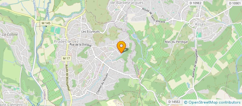 localisation de l'entreprise VSP IMMO  PRADES-LE-LEZ