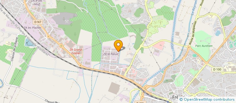 localisation de l'entreprise VSP PETITS BOLIDES à FREJUS