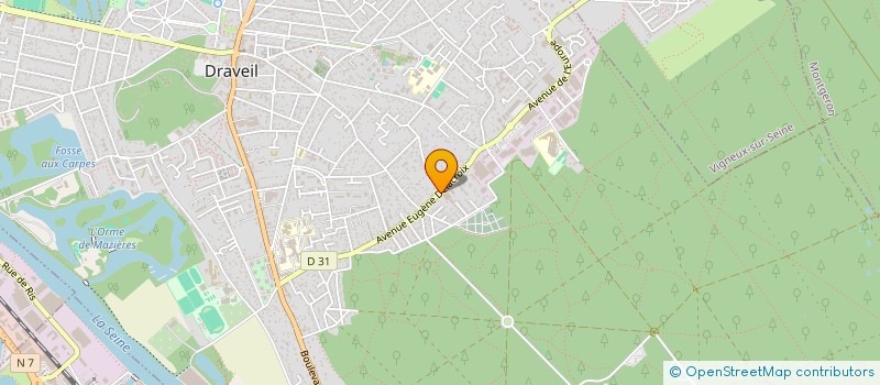 localisation de l'entreprise VSPC à DRAVEIL