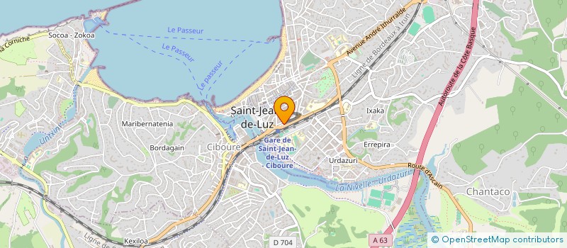 localisation de l'entreprise VSPME à SAINT-JEAN-DE-LUZ