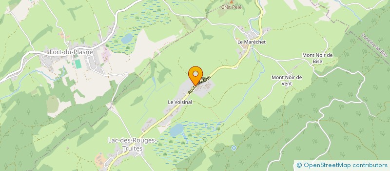 localisation de l'entreprise VSR  LAC-DES-ROUGES-TRUITES