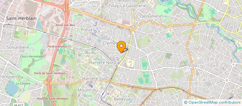 localisation de l'entreprise VSR BATI ENDUIT à SAINT-HERBLAIN