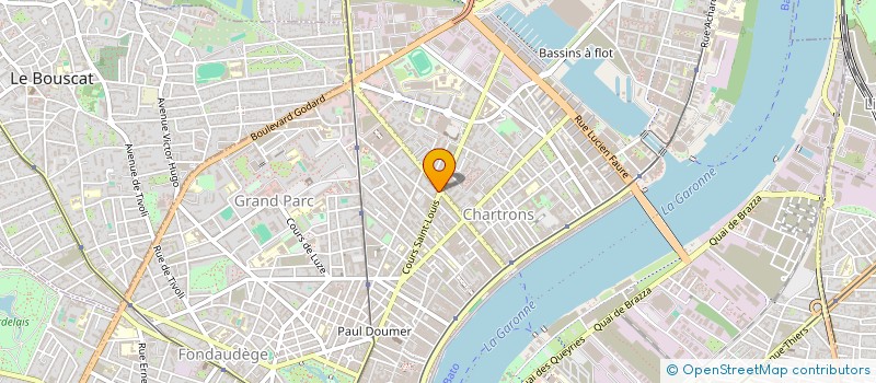 localisation de l'entreprise VSR IMMO  BORDEAUX