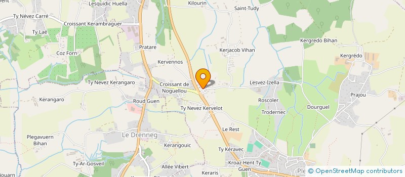 localisation de l'entreprise VSRF  PLEUVEN