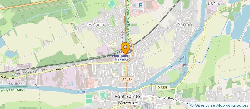 localisation de l'entreprise VST  PONT-SAINTE-MAXENCE