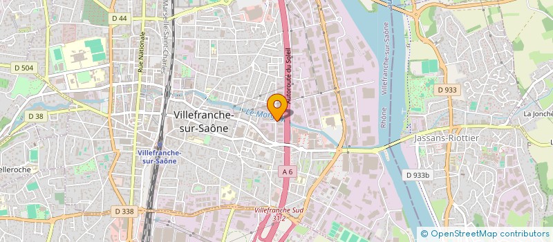 localisation de l'entreprise VSTONE PROXIMITE à VILLEFRANCHE-SUR-SAONE