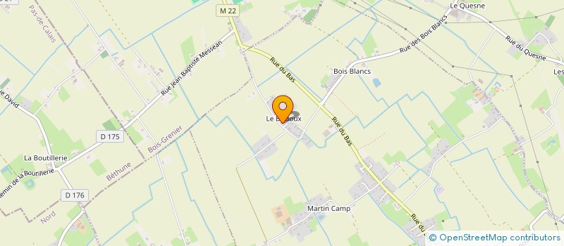 localisation de l'entreprise VSTP  RADINGHEM-EN-WEPPES