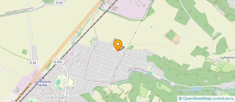 localisation de l'entreprise VSV AUTO  LEVIS-SAINT-NOM