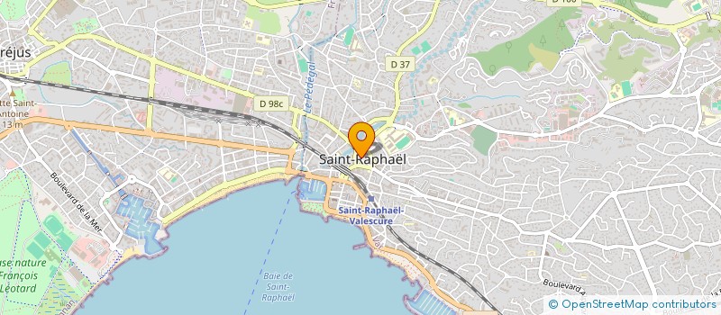 localisation de l'entreprise VSVB à SAINT-RAPHAEL
