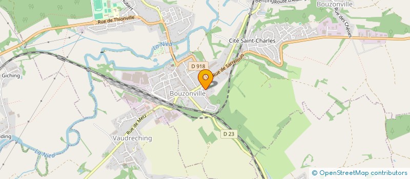 localisation de l'entreprise VT ASIAN MARKET  BOUZONVILLE