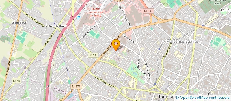 localisation de l'entreprise VT AUTOCAR  TOURCOING