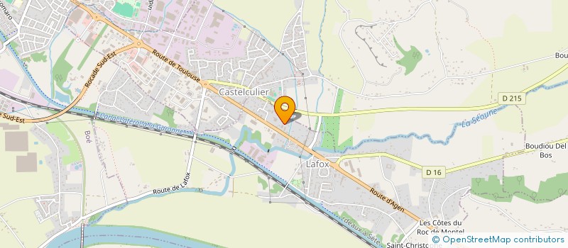 localisation de l'entreprise VT BATI  LAFOX