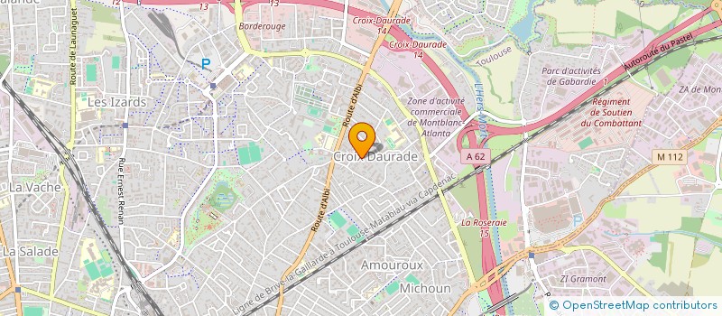 localisation de l'entreprise VT CALL MIDI PYRENEES à TOULOUSE