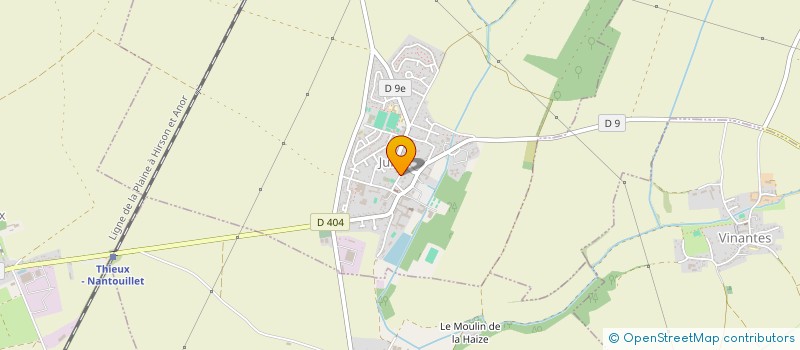 localisation de l'entreprise VT CLASSY GO  JUILLY