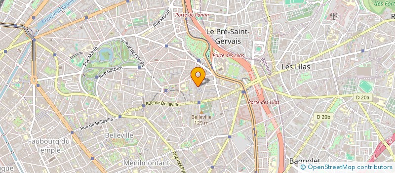 localisation de l'entreprise VT CONSULT à PARIS
