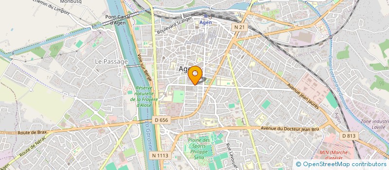 localisation de l'entreprise VT CONSULTING  AGEN