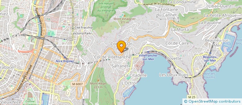 localisation de l'entreprise VT DECIMAL à VILLEFRANCHE-SUR-MER