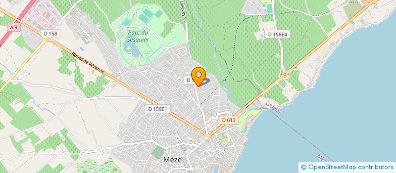 localisation de l'entreprise VT INVEST à MEZE