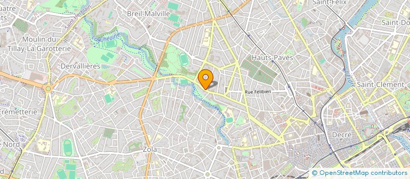 localisation de l'entreprise VT INVESTISSEMENTS à NANTES