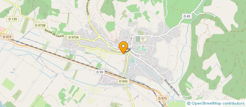 localisation de l'entreprise VT ISOL à CADENET