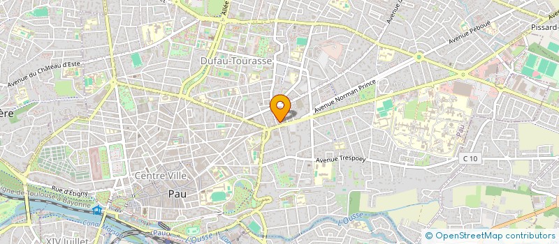 localisation de l'entreprise VT MEDIAS à PAU