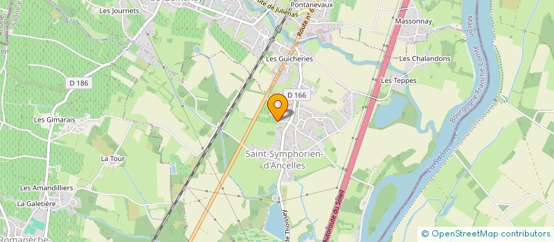 localisation de l'entreprise VT PRESTA  SAINT-SYMPHORIEN-D'ANCELLES