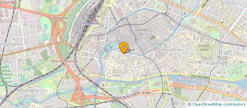 localisation de l'entreprise VT PROJET SARL à STRASBOURG